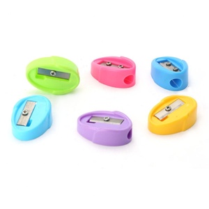 Taille-crayon créatif en forme de feuille, en plastique, pas cher, pour étudiants et enfants - Product Image 6