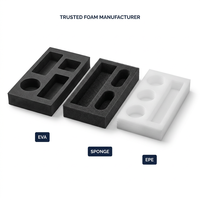 Insert en mousse EVA/IXPE imperméable de qualité médicale pour étui à instruments chirurgicaux, plateau découpé sur mesure