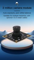 Module de caméra USB 2MP 1080P personnalisable en usine, H.264 30fps, grand angle 120 degrés, webcam UVC sans pilote