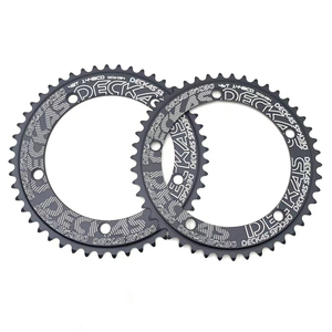 Plato Redondo Deckas 144BCD para Bicicleta de Pista Fixed Gear Fixie 44T 58T Dientes Piñón Especial de una Sola Velocidad 144 <span class=keywords><strong>Bcd</strong></span> - Product Image 3