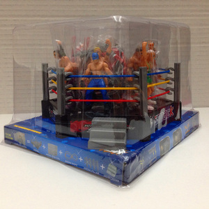 Figuras de acción de lucha de 12 piezas para niños, juguetes de lucha de luchadores con anillo y accesorios realistas, figuras de acción <span class=keywords><strong>WWE</strong></span> de lucha en miniatura divertidas - Product Image 6