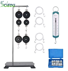 Kit di Esperimenti di Fisica: Supporto per Puleggia, Asta di Supporto in Ferro, Strumenti di Misurazione Fisica, Attrezzatura Sperimentale Meccanica - Product Image 1