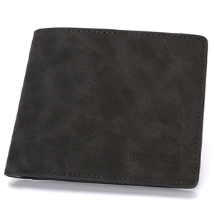Billetera de cuero sintético de lujo para <span class=keywords><strong>Hombre</strong></span>, <span class=keywords><strong>cartera</strong></span> masculina de cuero sintético de marca, monedero Delgado, Billetera fina para tarjetas de crédito - Product Image 2