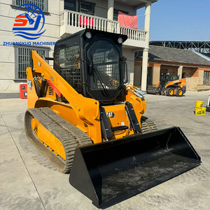 Used CAT 285 Skid Steer Loader Second Hand Compact <b>Track</b> Loader Vertical Lift Heavy Duty Construction Machinery EPA CE Certified - Product Image 4