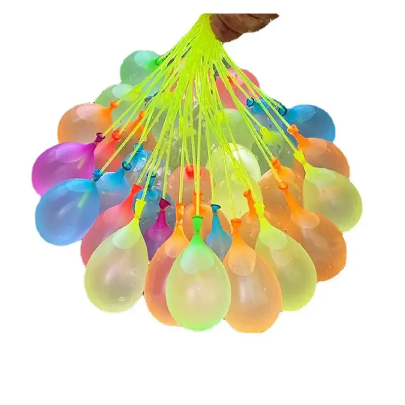 Alta qualidade 3-Inch 3-Bundle 111 Piece Quick-Fill Bunch Water Balloon Verão Toy Play for Children