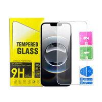 Protecteur d'écran 2.5D HD en verre trempé transparent pour iPhone 13 Pro, antichoc, sans bulles, pour iPhone 17 16 Pro Max 15 14