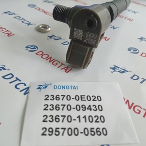 Inyector Common Rail G4 23670-0E020 23670-09430 23670-11020 095000-6613 295700-0560 para Toyota Hilux 2GD-FTV <span class=keywords><strong>2</strong></span>.4L - Product Image 3