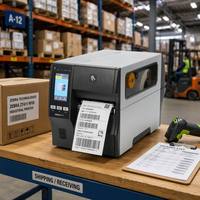 Impresora de Etiquetas Industriales Zebra ZT411 RFID Original de 4 Pulgadas, Serie ZT400, 600dpi, Interfaz USB/Ethernet, 1 Año de Garantía, en Stock