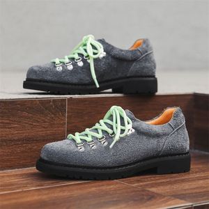 Botas de Cuero de Alta Calidad para Hombre en Tallas Grandes 38-46, Hechas de Cuero de Lana, Elegantes y Clásicas, de una Marca Reconocida - Product Image 3