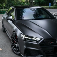 1.52X15m chevalier noir mat auto-cicatrisant TPU vinyle Wrap brillant auto-adhésif voiture carrosserie peinture Film protecteur couleur PPF