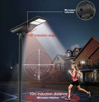 Hishine All-One Solar Street Light Grandes batteries intégrées antidéflagrantes 2 en 1 pour une utilisation sur route Meilleur lampadaire solaire extérieur