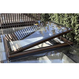 Fenêtre <span class=keywords><strong>de</strong></span> <span class=keywords><strong>toit</strong></span> en aluminium 100 % étanche à double vitrage, automatique, en alliage d'aluminium, avec télécommande - Product Image 3