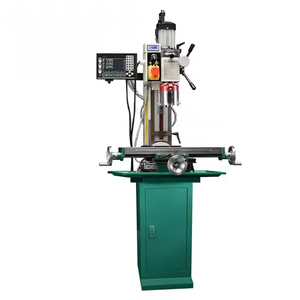 Machines de perçage et de fraisage automatiques professionnelles Fusai FS-7023VS 750W, verticales, robustes, en métal, avec composants de moteur principal - Product Image 6