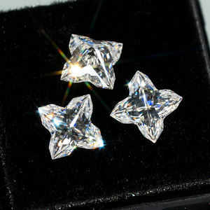 Bijoux Goldleaf Pierre précieuse Moissanite blanche de haute qualité Clarté VVS Coupe spéciale Diamant Moissanite en vrac - Product Image 3