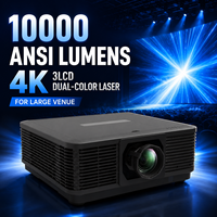 Projecteur laser 4K 3LCD commercial de 10 000 lumens ANSI pour auditorium, scène et installation événementielle