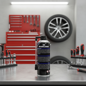 Produit d'entretien automobile, spray liquide pour l'entretien et la réparation des pneus, scellant et gonfleur de pneus - Product Image 4