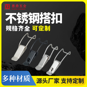 Boucle en acier inoxydable Hui Ding DK019020021022 pour accessoires de quincaillerie de placard - Product Image 5