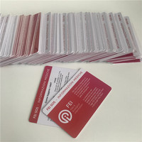 Programmierbare 213 215 216 424 individuell bedruckte smart nfc karte