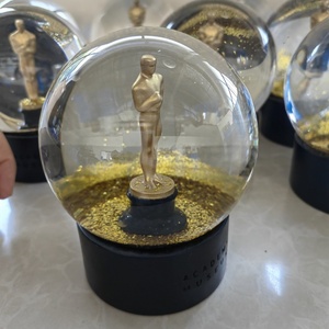 Tùy chỉnh nước toàn cầu vật liệu nhựa phong cách nhân tạo Quả cầu tuyết cho trang trí nội thất và quà tặng thương hiệu - Product Image 4