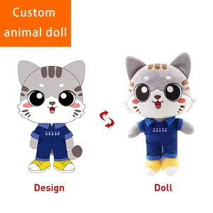 OEM ODM ASTM CE Custom Made Plush Toy Thú Nhồi Bông Làm Của Riêng Bạn Đồ Chơi Sang Trọng Cho Trẻ Em Công Ty Quà Tặng Và Các Cặp Vợ Chồng Búp Bê