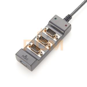 यूएसबी 3.0 से ट्रिपल 3 पोर्ट rs232 db9 पिन केबल एडाप्टर कनवर्टर नर से मादा प्रकार के लिए-एक चिपसेट और नेतृत्व संकेतक के साथ - Product Image 3