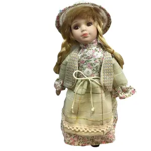 2020 Yiwu Factory Günstige Fairy Porzellan Puppen köpfe und Arm Handmade 12 ''Cute Ceramic Doll Großhandel (12''/16 ''/18'')