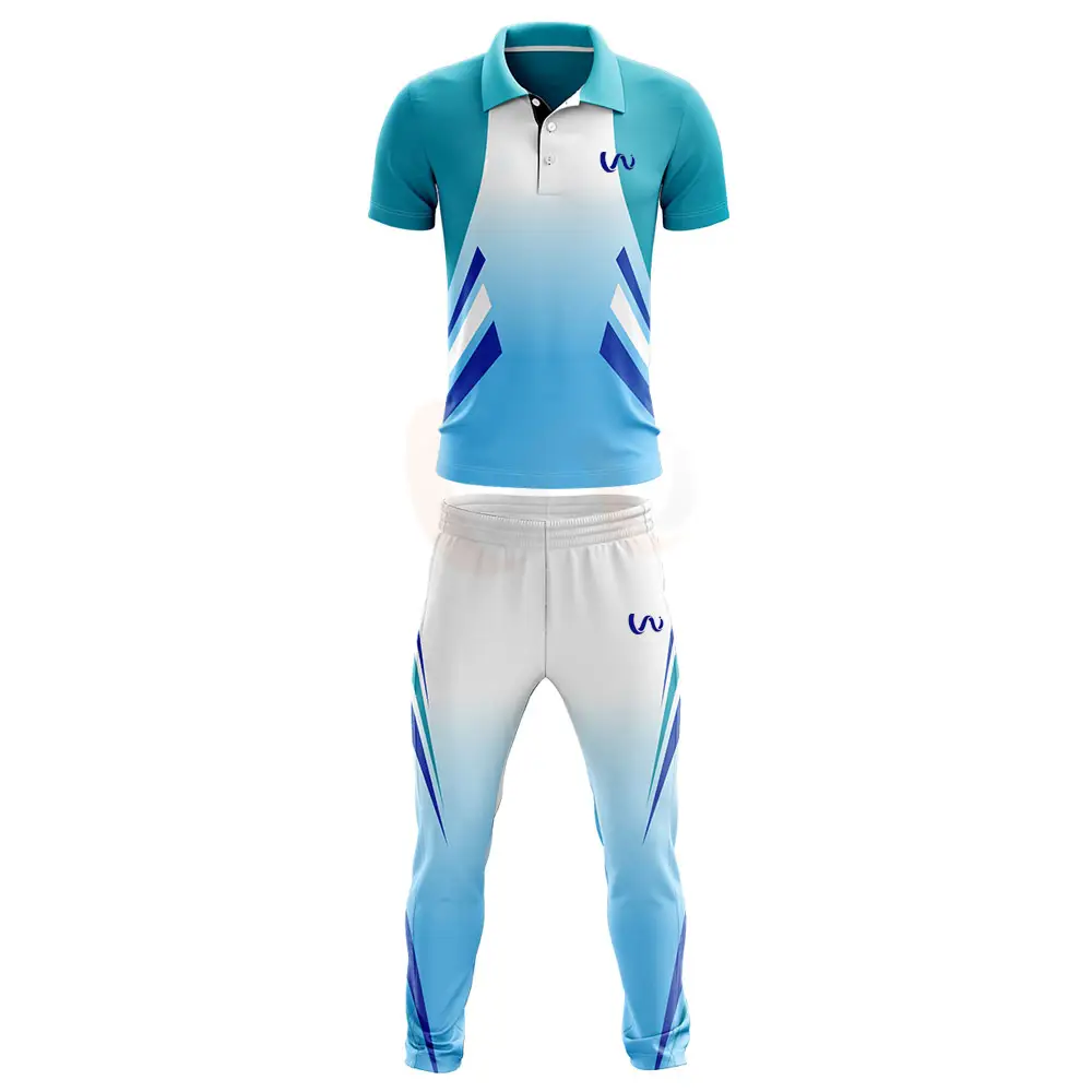 पुरुषों की नई डिजाइन खेल पहनने क्रिकेट वर्दी/आधा आस्तीन खेल पहनने के लिए क्रिकेट वर्दी वयस्क