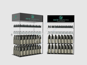 Hộp Trưng Bày Tinh Dầu Bằng Gỗ In Logo Phong Cách Mới Giá Trưng Bày Dầu Hút Thuốc Để Trưng Bày Chai Nhỏ - Product Image 5