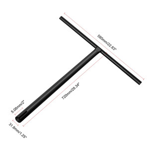 Venom pro scooter guidon de haute qualité en acier chromoly T bars logo gravé standard et sur la taille adaptateur SCS HIC IHC <span class=keywords><strong>noir</strong></span> - Product Image 4