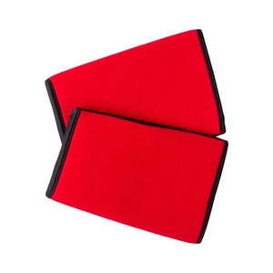 Genouillères en néoprène rouge avec protection contre les chocs pour toutes les saisons, ajustement universel unisexe - Product Image 5