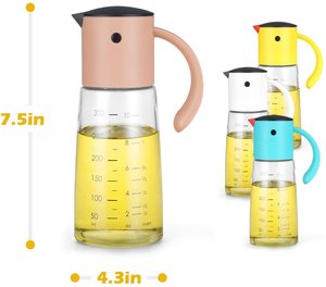 Thiết Kế Giấm Rau Ô Liu Nấu Ăn Nồi Dầu Với Chai Thủy Tinh 12Oz 360ML Rò Rỉ Bằng Chứng - Product Image 1