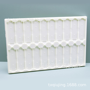 20-Slide Loading Plate Plastic Laboratory Storage Plate For <b>Microscope</b> Slides - Product Image 4