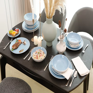 September's Best Selling Ceramic Tableware <b>Sets</b> Are on Sale at Low Prices Modern Tableware <b>Sets</b> with Colored Glaze Are Available - Product Image 6