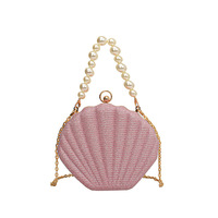 Sac bandoulière simple et élégant pour femme, style coréen, nouvelle collection printemps 2026, sac coquille à chaîne