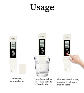 Medidor Digital de Temperatura, EC y TDS Portátil e Impermeable para Análisis de Agua - Product Image 5