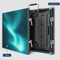 Pantalla LED de Alquiler para Exteriores P3.91, IP65 Impermeable, Alto Brillo 5000cd, Video Wall LED para Escenarios y Actuaciones en Vivo