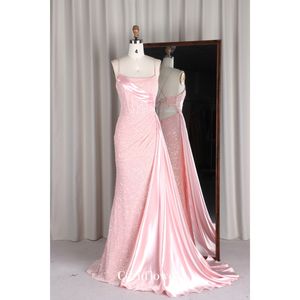 Robe de Mariée Sirène Femme de Haute Qualité, Encolure Carrée, Dos Nu, Soutien-Gorge Intégré, Écologique, Longueur Ras du Sol, Traîne Courte Gauche - Product Image 1