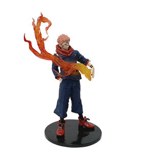 Figurine de <span class=keywords><strong>manga</strong></span> de dessin animé de 21 cm, nouvelle, debout, Jujutsu Kaisen Ryomen Sukuna Figura, figurine en PVC, jouet d'anime, cadeau - Product Image 3