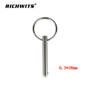 Goupilles à bille à ressort en acier inoxydable 316 à installation rapide, accessoires pour camping-cars et yachts, sécurité, démontage rapide - Product Image 3