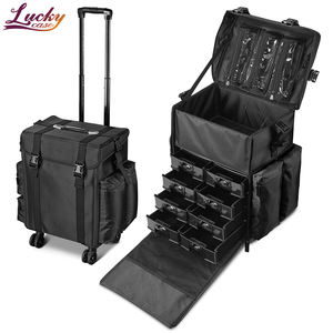 Maletín de Maquillaje Profesional 2 en 1 con Ruedas, Fabricante Chino, Personalizable, <span class=keywords><strong>LOLO</strong></span> para Artistas - Product Image 1