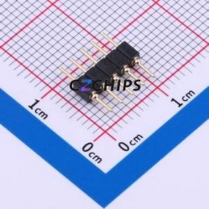 PZ200-1-05-Z-C Pin Header Through hole Component (THT),P=2mm Connector 1x5P 2mm 2mm Round Pin - Product Image 2