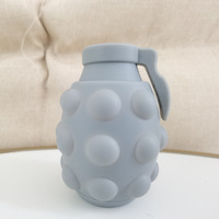 Nouveau design – Jouets sensoriels anti-stress pour enfants en silicone alimentaire gonflable en forme de grenade 3D, écologiques, à bulles à presser