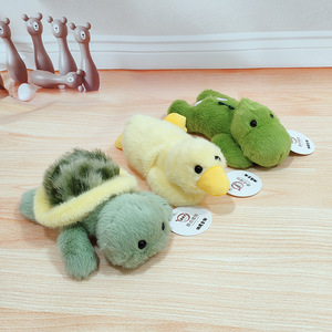 Peluche de Dinosaurio Tamaño Palma de la Mano, Compañero de Escritorio Plano con Relleno de Algodón PP, Juguete para Niños de 8 a 13 Años - Product Image 4