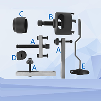 Kit d'outils de démontage de transmission à double embrayage SINKEE pour Audi A4 B5 (1994-2001) avec extracteur de levier d'assemblage - Garantie 1 an