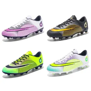 Penjualan Grosir Sepatu Bot Sepak Bola untuk Remaja Pria Zapatos De Futbol Sepatu Sepak Bola Wanita Gadis Kustom Cleats Sepak Bola Superfly