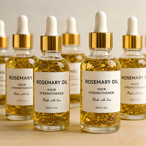 Siero Olio di Rosmarino Biologico per la Crescita dei Capelli e la Cura del Cuoio Capelluto per Uomini e Donne - Vendita all'Ingrosso - Product Image 2