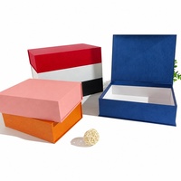 Boîte cadeau rigide magnétique de style livre, emballage en papier personnalisé avec logo pour le thé et les cadeaux de fêtes