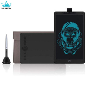 <span class=keywords><strong>HUION</strong></span> Inspiroy tinta H320M negro doble propósito gráficos del dibujo de la tableta LCD escritura tableta de dibujo para niños - Product Image 1