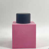 Chicha portable avec couvercle pour voyage, en acrylique, format tasse de voiture, avec paille en silicone, Narguilé de voyage en plastique pour voiture
