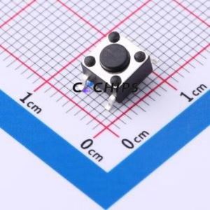 YTS2R0042ABG01 Tactile Switch SMD Switch ( Operating Force: 2.5N )( Switch Length: 6mm )( Switch Width: 6mm ) - Product Image 1